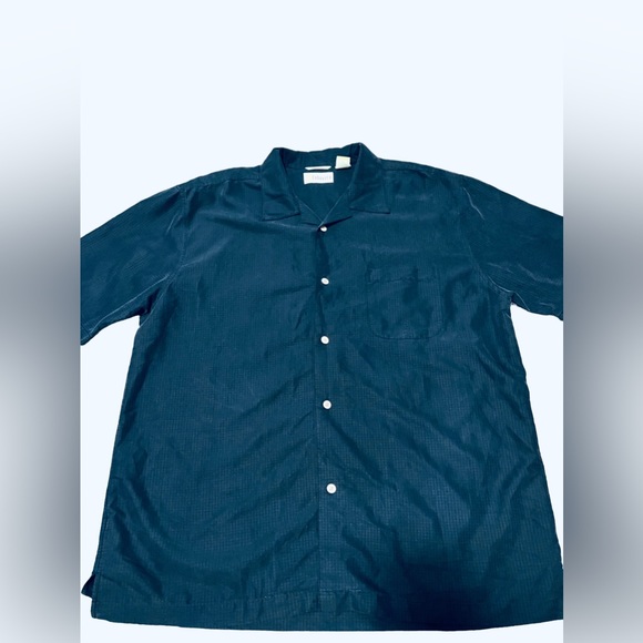 Cubavera Black Button Down Short Sleeve Shirt size XL - Picture 3 of 8